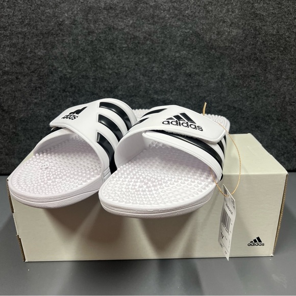 Adidas Adissage Mens Slides Size 17 - Picture 2 of 11